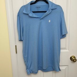 IZOD Men's Golf Title Holder Short Sleeve Polo